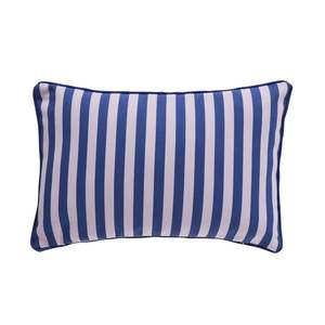 Aruba Solid and Striped Outdoor Cushion Lilac 35x55cm