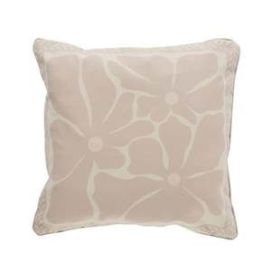 Outdoor Cushions: Aruba Natural Bouquet Outdoor Cushion 45x45cm