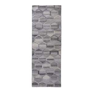 Hallway Runners: Deco Honeycomb Hand Tufted Runner 200x70cm
