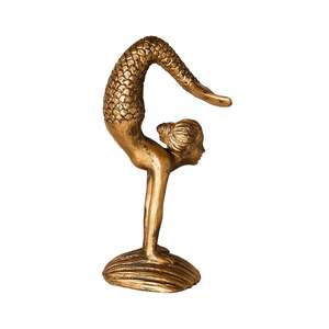 Statues: Brass Mermaid Statue