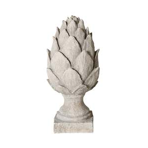 Artichoke Resin Flower Statue Large