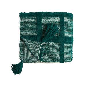 Remy Chenille Throw Emerald 130x170cm