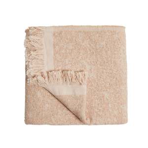 Blankets Throws: Genoa Throw Soft Pink 130x170cm