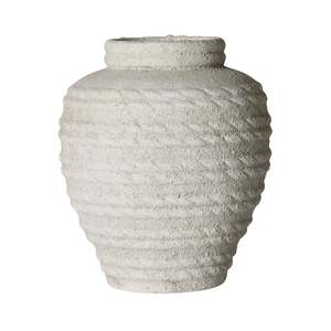 Octavia Rope Detail Ceramic Urn Vase