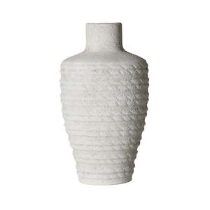 Octavia Rope Detail Ceramic Tall Vase