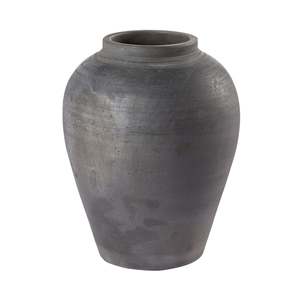 Eros Terracotta Black Pot Large 30x24x24cm