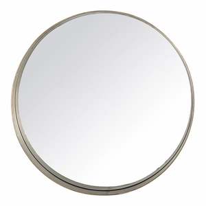Wall Mirrors: Portsea Metal Round Mirror 80cm