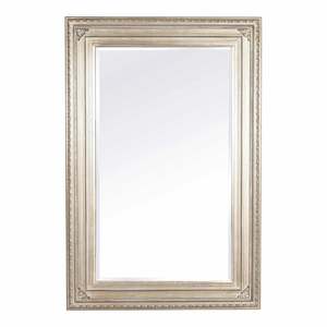 Wall Mirrors: Alessandra Wood Bevel Mirror 80x120cm