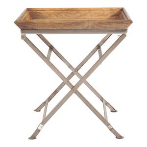 Side Tables: Ashika Wooden Top Side Table