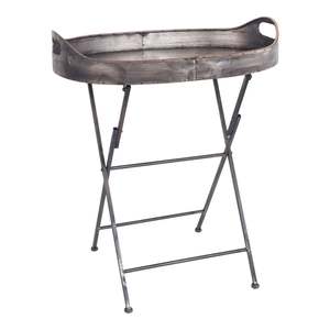 Side Tables: Studio Metal Table 68x58x36.5cm