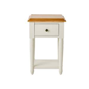 Clover 1 Drawer Bedside Table / Side Table