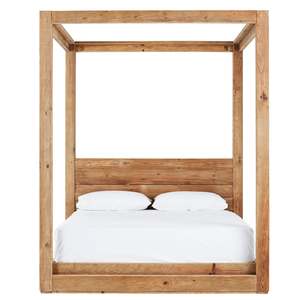 Kalise Collection: Kalise Reclaimed Timber 4 Poster King Bed (NZ Super King)