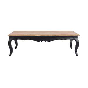 Provincial Collection: Provincial Oak Coffee Table Black