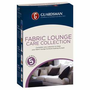 Care: Guardsman Fabric Lounge Care Kit with 5 Year Warranty - 1 Seat