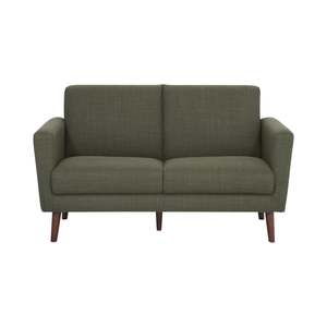 Frankie 2 Seater Sofa Olive Green Weave