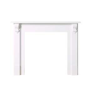 Mantels: Belford Freestanding Mantel White 144cm
