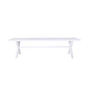Outdoor Dining Tables: Blake Aluminium Dining Table 300cm White