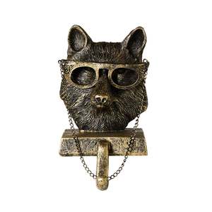 Statues: Christmas Foxy & Friends Fox Mantel Hook