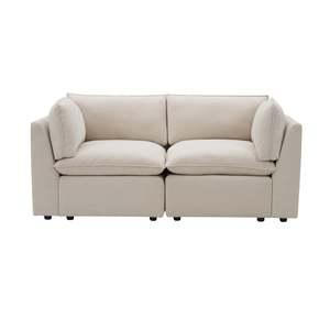 Sora 2 Seater Sofa Ivory