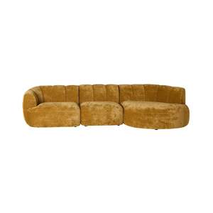 Solstice 3 Seater Sofa Honey Gold
