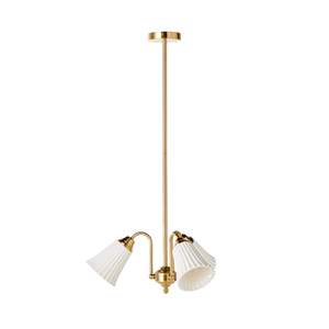 Pendants: Mossman Porcelain 3 Light Pendant Ivory 50x93cm