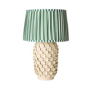 Table Lamps: Sirena Ceramic Table Lamp Ivory 54cm