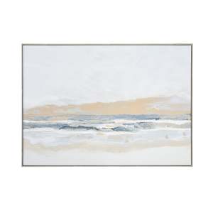 Abstract Beach Landscape Canvas Print 142.6x102.6cm