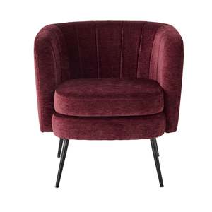 Occasional Chairs: Fisher Occasional Chair Cascade Ruby