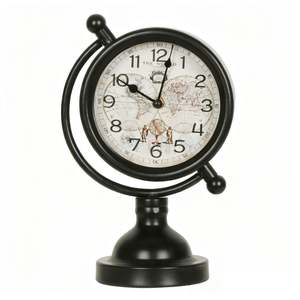 Clocks: Globe Mantel Clock