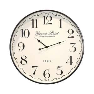 Clocks: Grand Hotel Paris Wall Clock 60cm