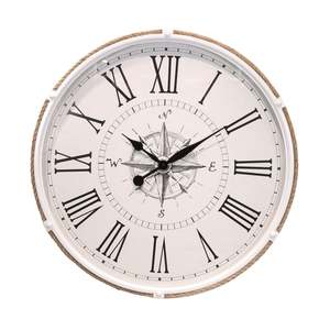 Clocks: Maritime Rope Wall Clock 70cm