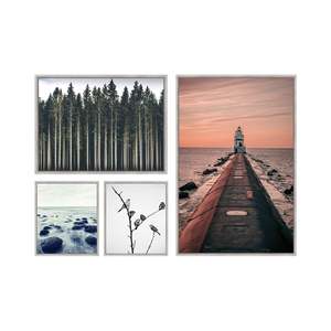 Prints Paintings: Winter Memories Framed Canvas Gallery Wall Set
