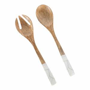 Arlo Wooden Servers 33.5x7x2.5cm