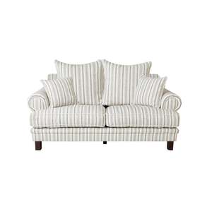 Sofas: Lisette 2.5 Seater Sofa Linen Stripe