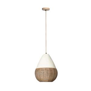 Pendants: Maris Pendant White Natural 38x38x50cm