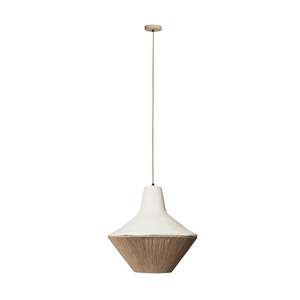 Maris Pendant White Natural 48x48x49cm