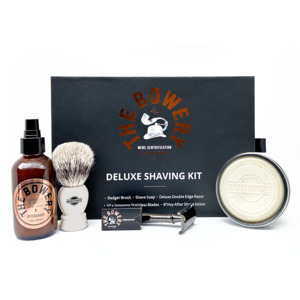 The Bowery Box Deluxe Shaving Kit
