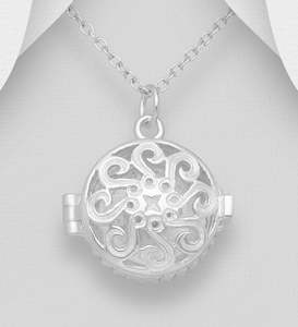 Compass Locket & Chain