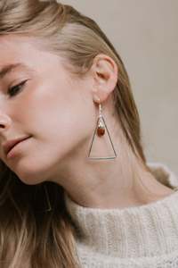 Spirit Crystal Collection: Balance Citrine Crystal Earrings