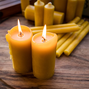 beeswax: Beeswax Candles