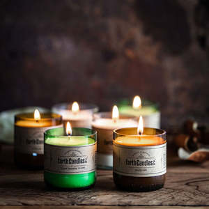 All Earth Candles: Cooks Candle - Beer Bottle Tealights (6 Pack)