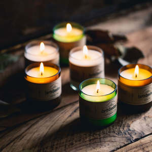 All Earth Candles: Raglan Vibes - Beer Bottle Soy Tealights (6 Pack)
