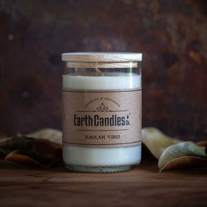 All Earth Candles: Raglan Vibes - Wine Bottle Soy Candle