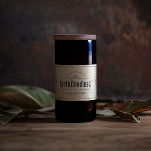 Raglan Vibes - Beer Bottle Soy Candle