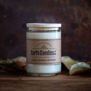 Lake Wanaka Retreat - Wine Bottle Soy Candle