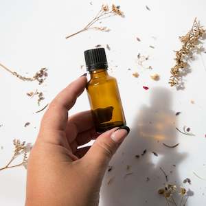 Bottles Accessories: 25ml Amber Bottle with Dripulator Cap