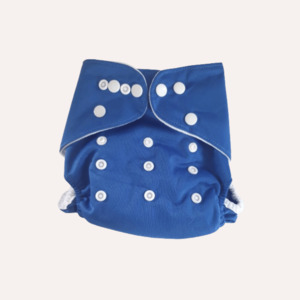 Reusable Nappies: Blue Cloth Nappy