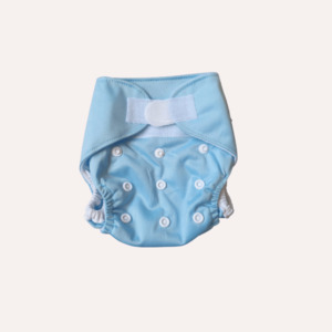 Blue Newborn Cloth Nappy