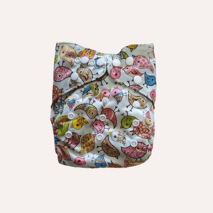 Cheep Cheep Birdie Premium Cloth Nappy
