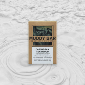 Caribbean Teakwood Artisan Scented Soap